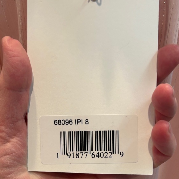 Mac Duggal Pink Strapless Gown size 8 - Picture 4 of 7